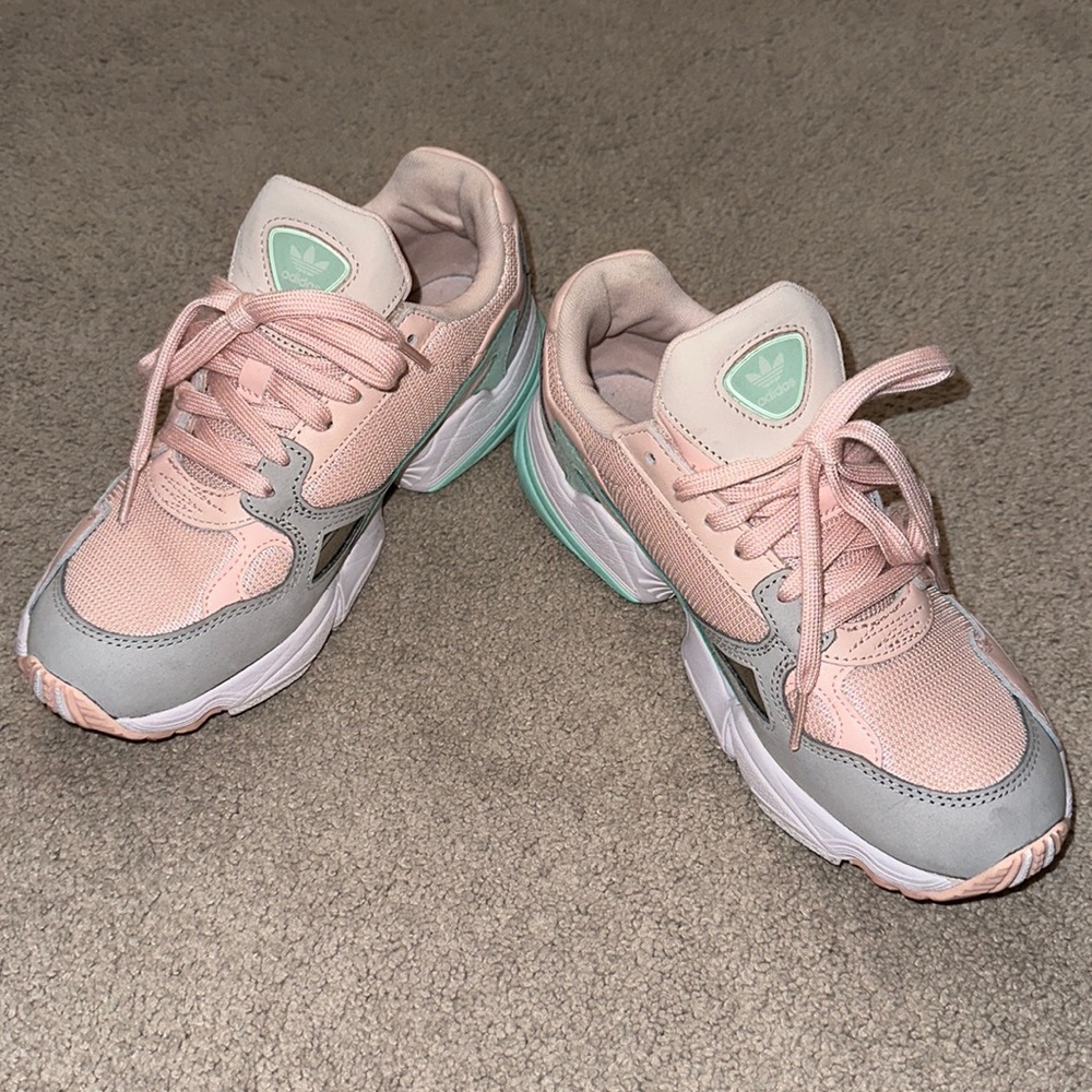 Baby pink Adidas